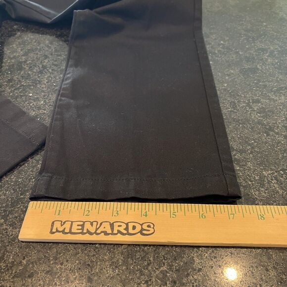 Dockers Mens Khakis Pants W 30 L 30 Black Signature Straight Fit Pockets $66 K - Picture 11 of 16